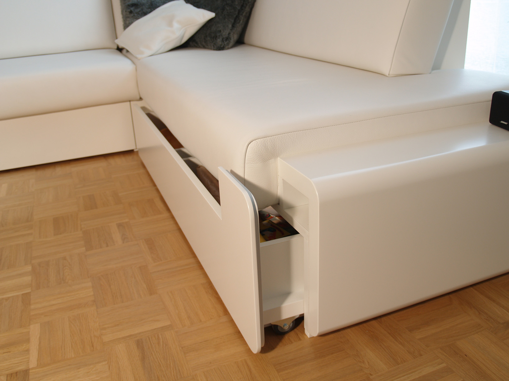 Trennsysteme, Schubladen, Regale