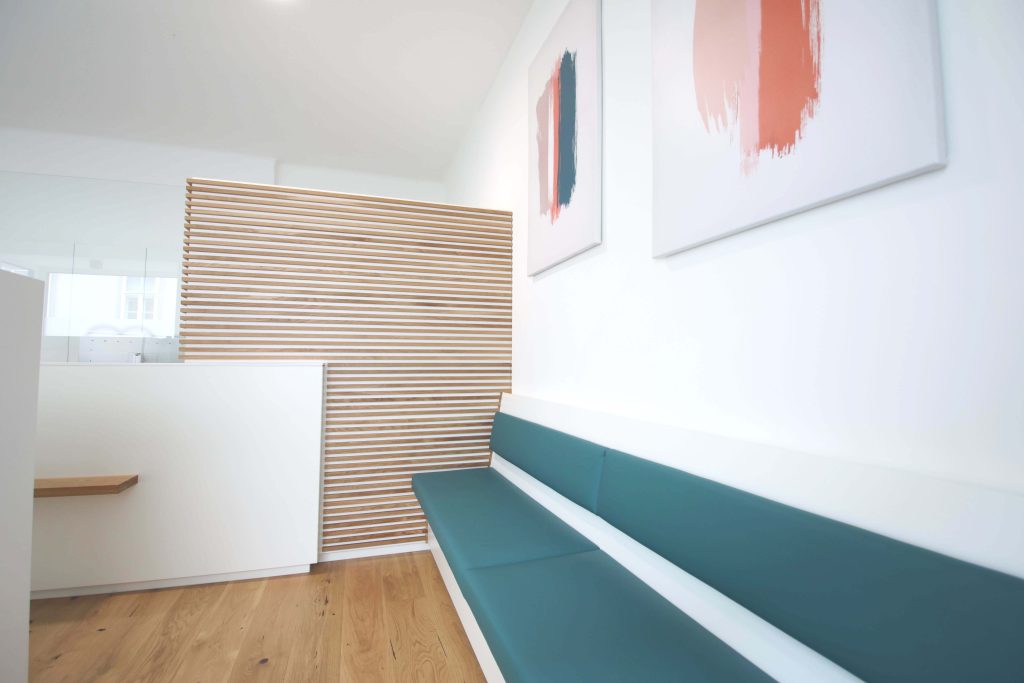 Ordination Strohmeier, Theke in Arztpraxis in Graz